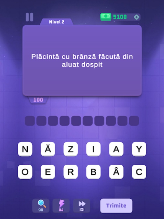 Tărâmul cuvintelor Joc trivia