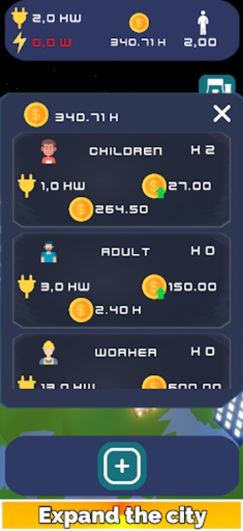 Nuclear Reactor: Energy city