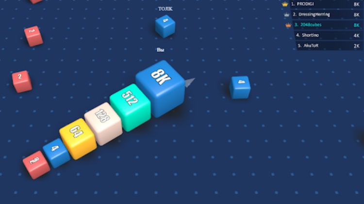2048.io Cubes Arena