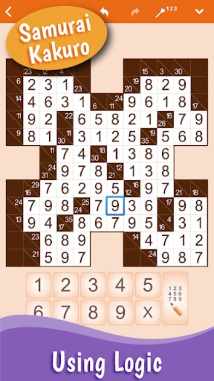 Kakuro: Number Crossword