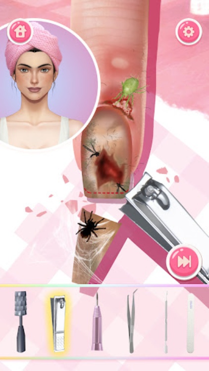 Makeup Match: Nail Salon