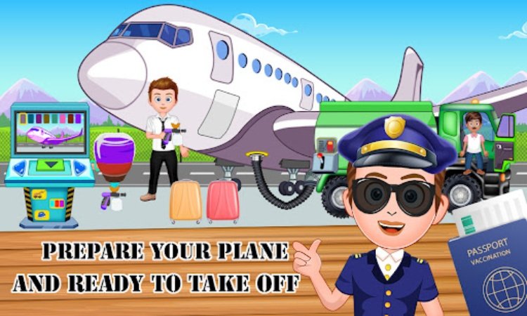 My Family Town  City Airport
