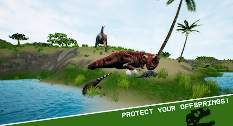Carnotaurus Simulator dinosaur
