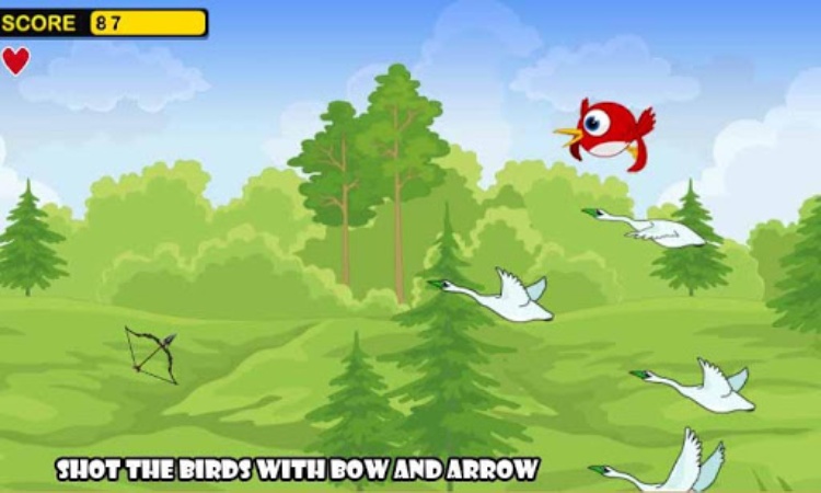 Birds hunting