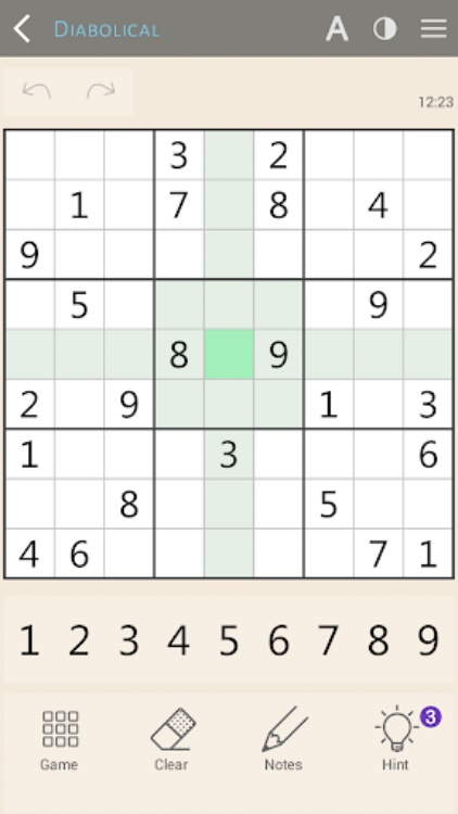 Sudoku classic