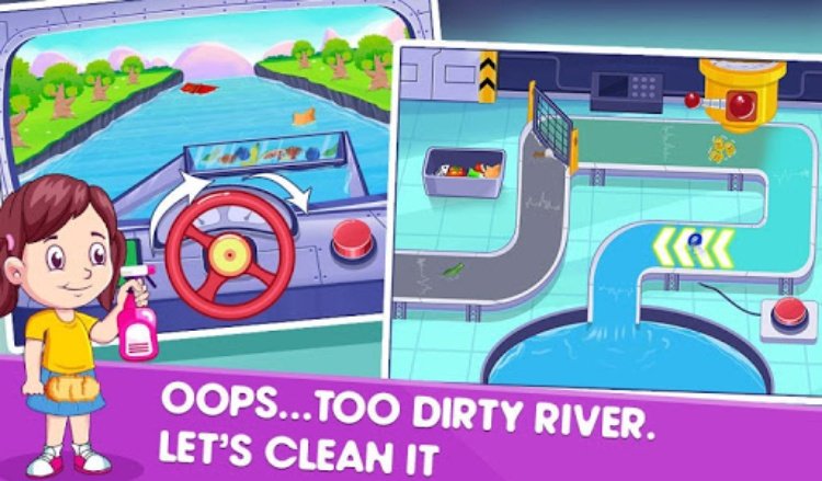 Big City & Home Cleaning game