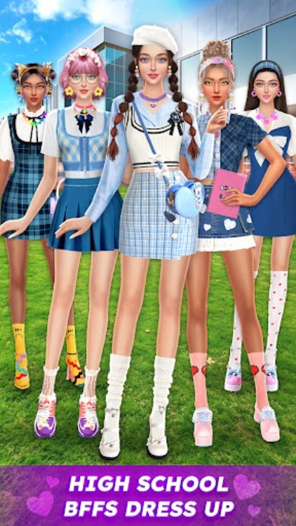 BFF Dress Up Games for Girls