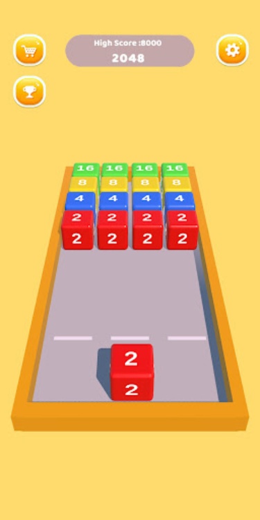Fusion Cube :  2048 Merge 3D