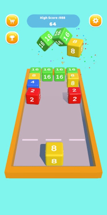 Fusion Cube :  2048 Merge 3D