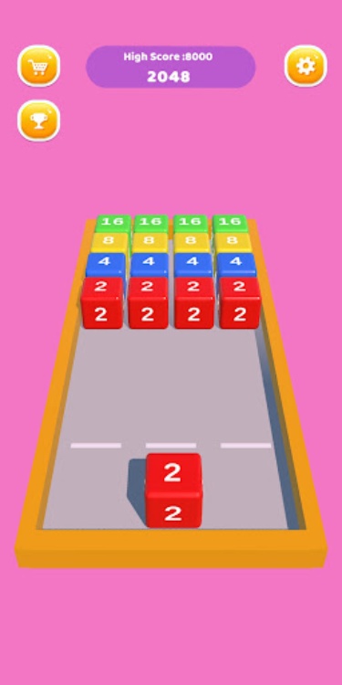 Fusion Cube :  2048 Merge 3D