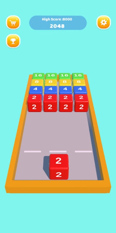 Fusion Cube :  2048 Merge 3D