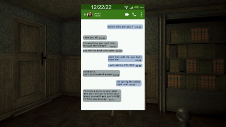 Scary game : Momo Horror Story