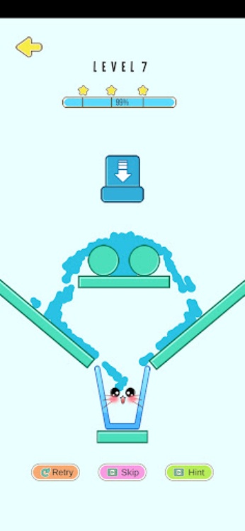 Happy Glass  Draw Line