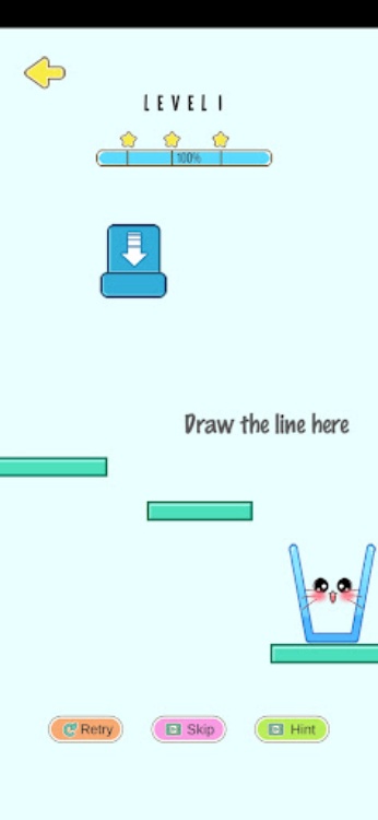 Happy Glass  Draw Line