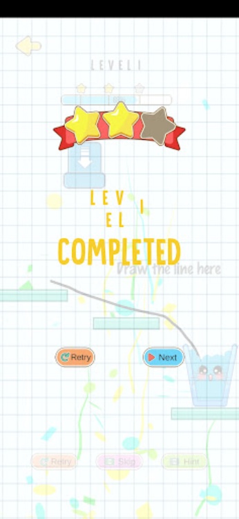 Happy Glass  Draw Line