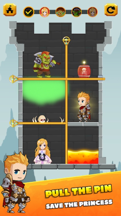 Rescue Hero: Pull Pin Games