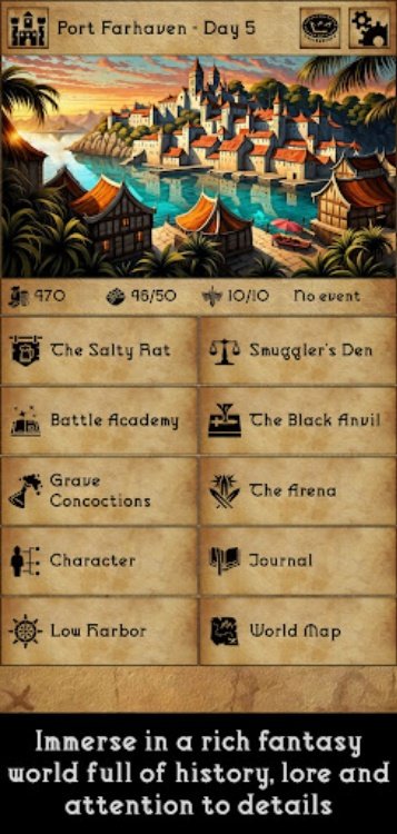 Grim Tides  Old School RPG