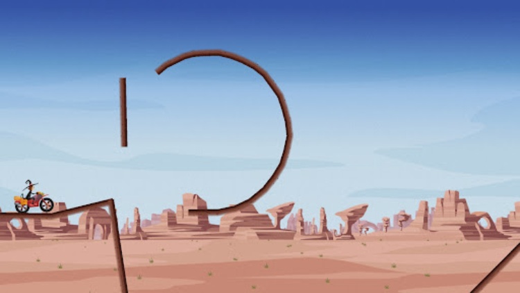 极限飞车  很棒的摩托车特技挑战竞速游戏