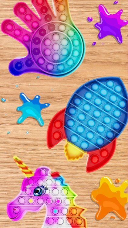 Pop it  Fidget Game 3D