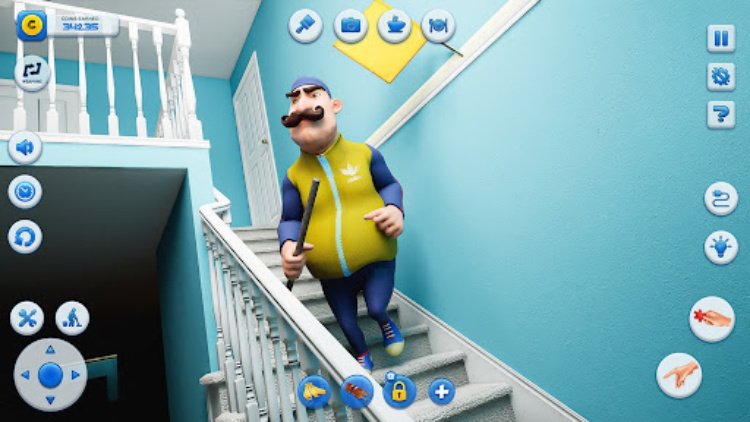 Scary Dark 3D Neighbor Game