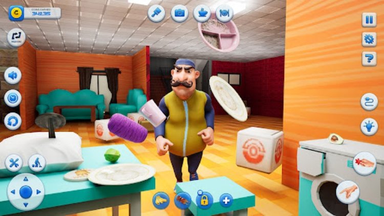 Scary Dark 3D Neighbor Game