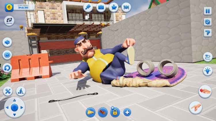 Scary Dark 3D Neighbor Game