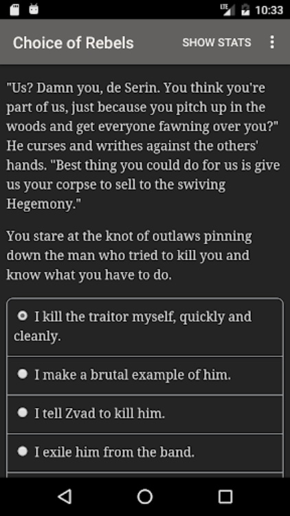 Choice of Rebels: Uprising