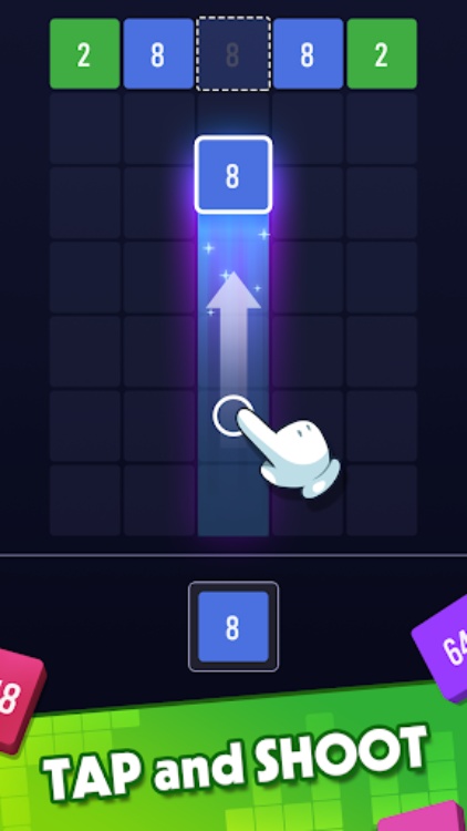 2048 Merge Number  MergePuz