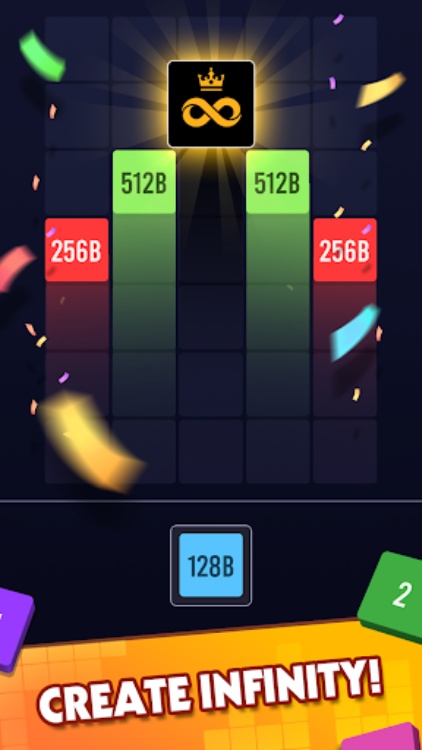 2048 Merge Number  MergePuz