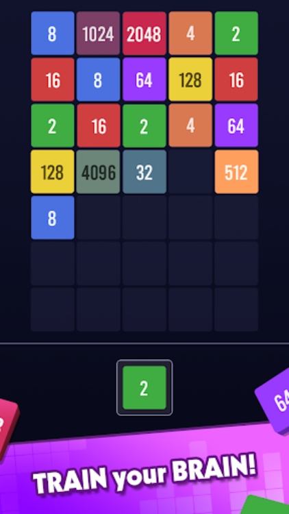 2048 Merge Number  MergePuz