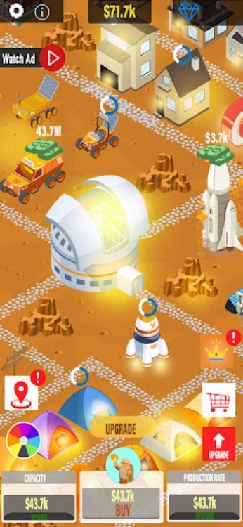 火星镇：城市建设游戏