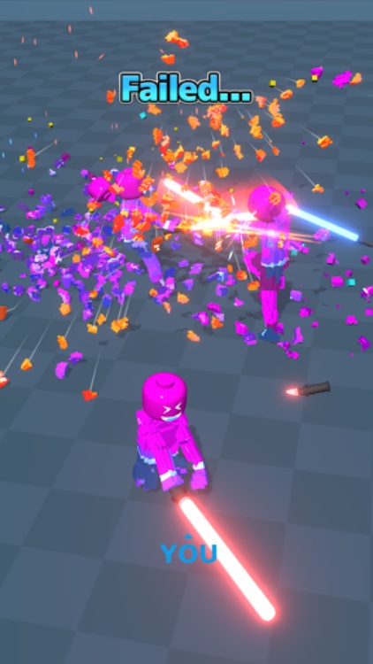 Block Gladiator 3D: sword duel