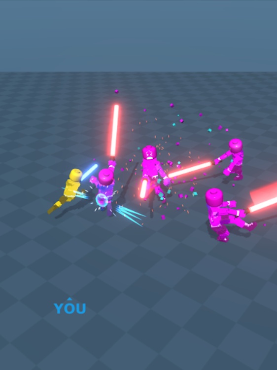 Block Gladiator 3D: sword duel
