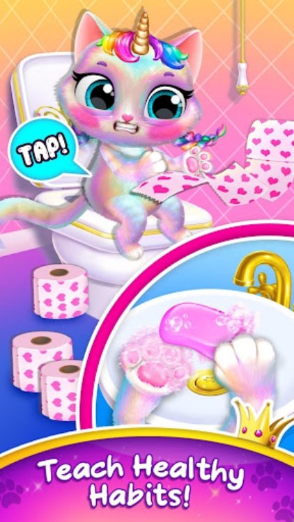 Twinkle  Unicorn Cat Princess