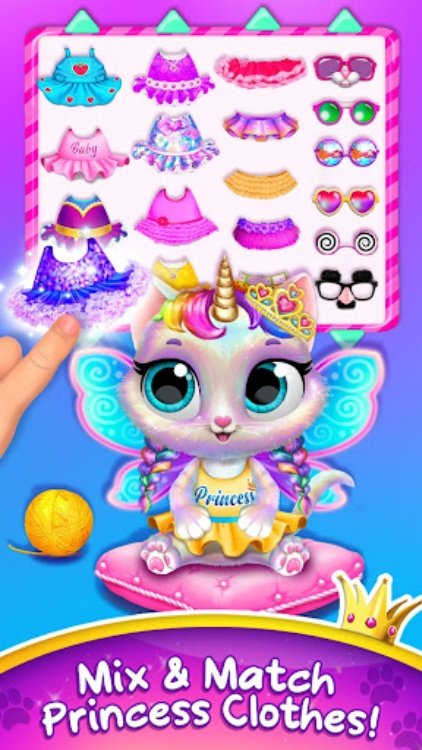 Twinkle  Unicorn Cat Princess