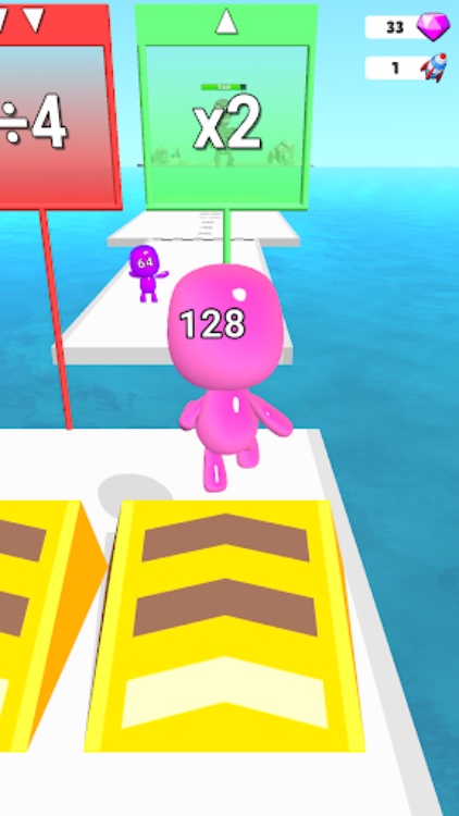 Man Runner 2048 Game  3D Run