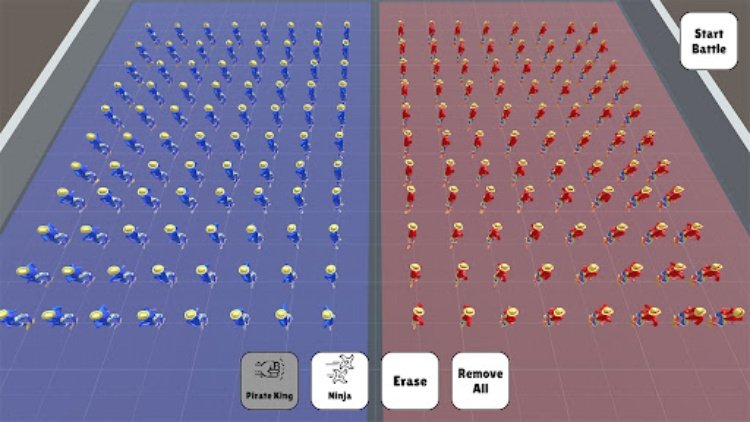Red and Blue: Battle Simulator