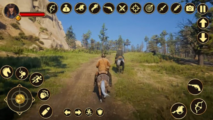 West Cowboy Games Horse Riding