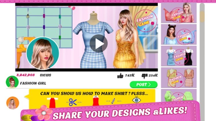 Fashion Tailor Games for Girls