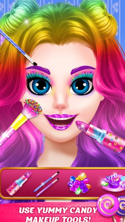 DIY Makeup Games: Candy Makeup