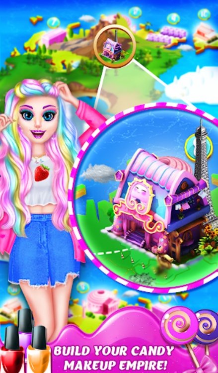 DIY Makeup Games: Candy Makeup