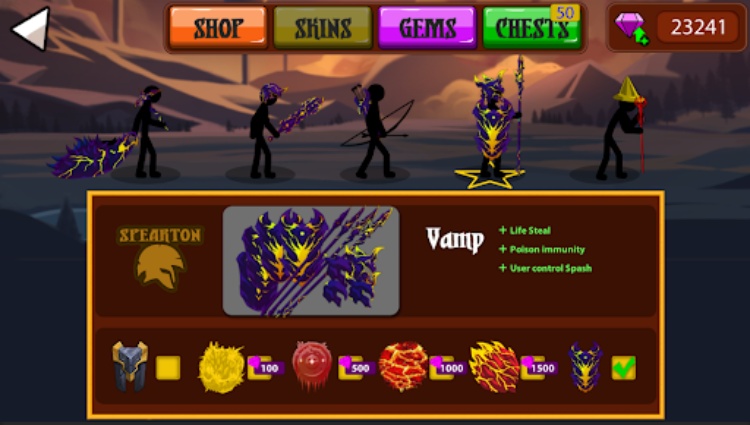 Stickman War : Infinity battle