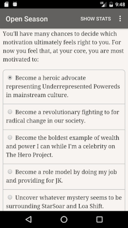 Hero Project: Open Season