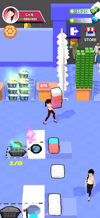 Laundry Tycoon  Business Sim