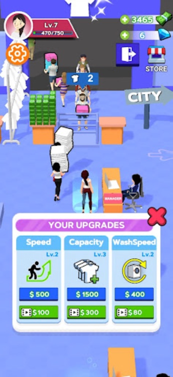 Laundry Tycoon  Business Sim