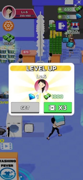 Laundry Tycoon  Business Sim