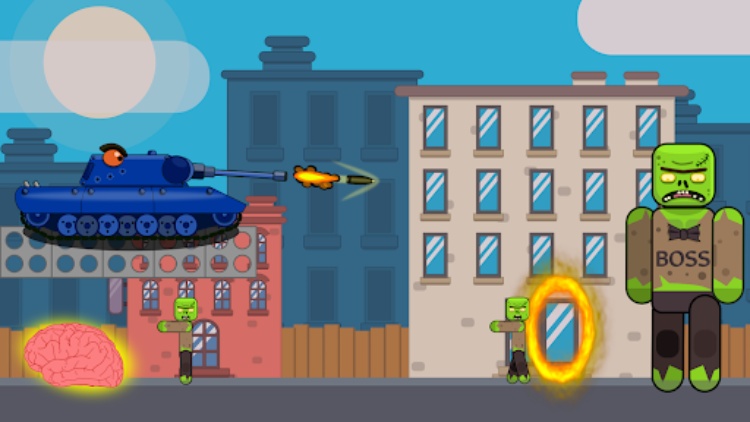Tank vs Zombies: Tank Battle