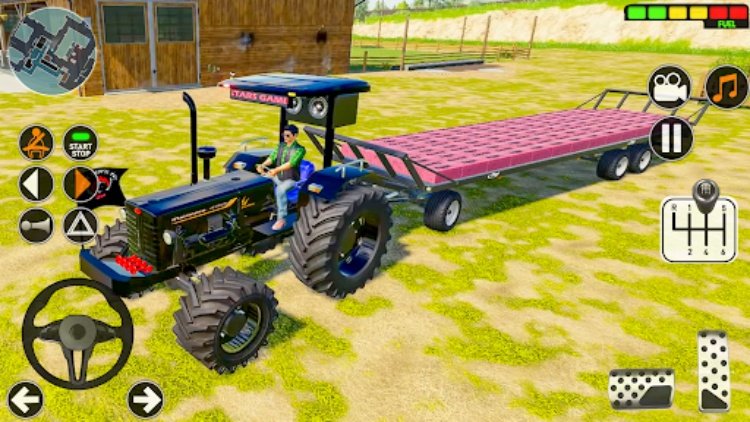 Tractor Driving Simulator Game