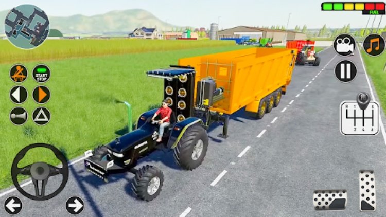 Tractor Driving Simulator Game
