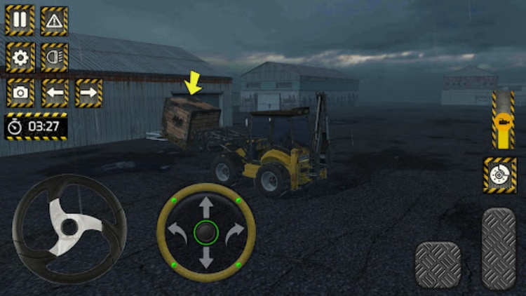 Backhoe Loader Dozer Simulator